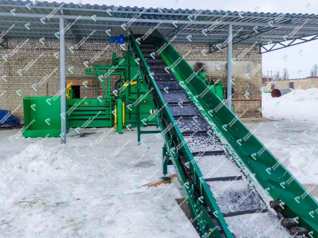 Транспортер ленточный наклонный Leco Standard-1000