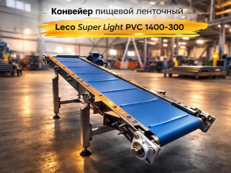 Конвейер ленточный Leco Super Light PVC 1400-300
